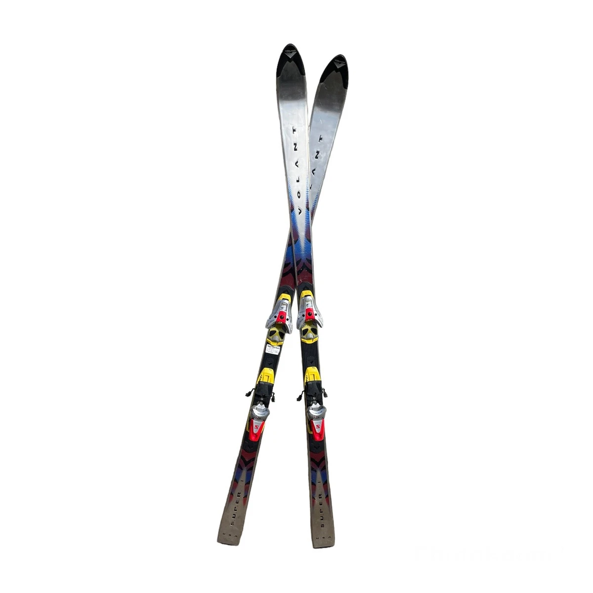 Ski VOLANT BLACK (2023) + Fixations M12 - Alpin - Homme/Femme - Niveau Avancé