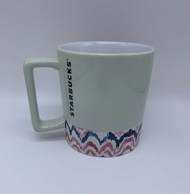 Starbucks 12 fl oz Mint Green Ceramic Coffee Mug Cup eBay