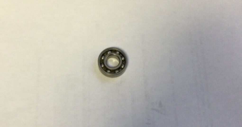 10 Rodamientos De Bolas 6001-2RS, Rodamiento De Ranura Profunda Sellado De Goma Doble De 8 Mm Con Brida 12 X 28 X 8 Mm