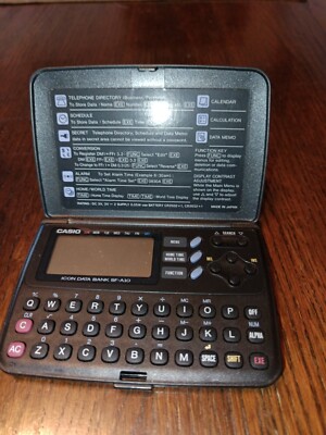 Casio Icon Data Bank SF-A10 Taschenrechner Datenbank