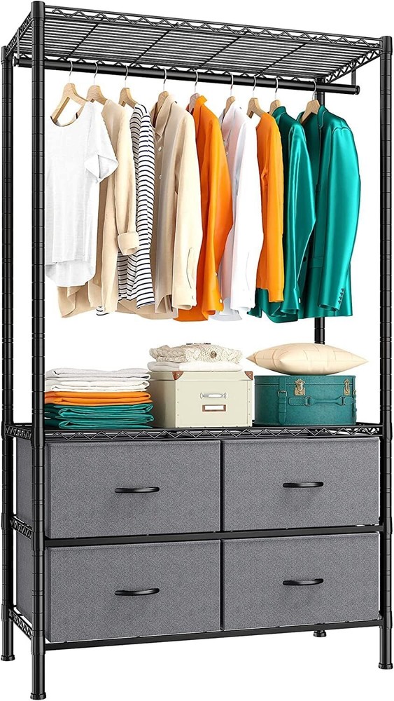 Clothing Rack for Hanging Clothes, Adjustable Clothing Racks for Hanging Clothes
