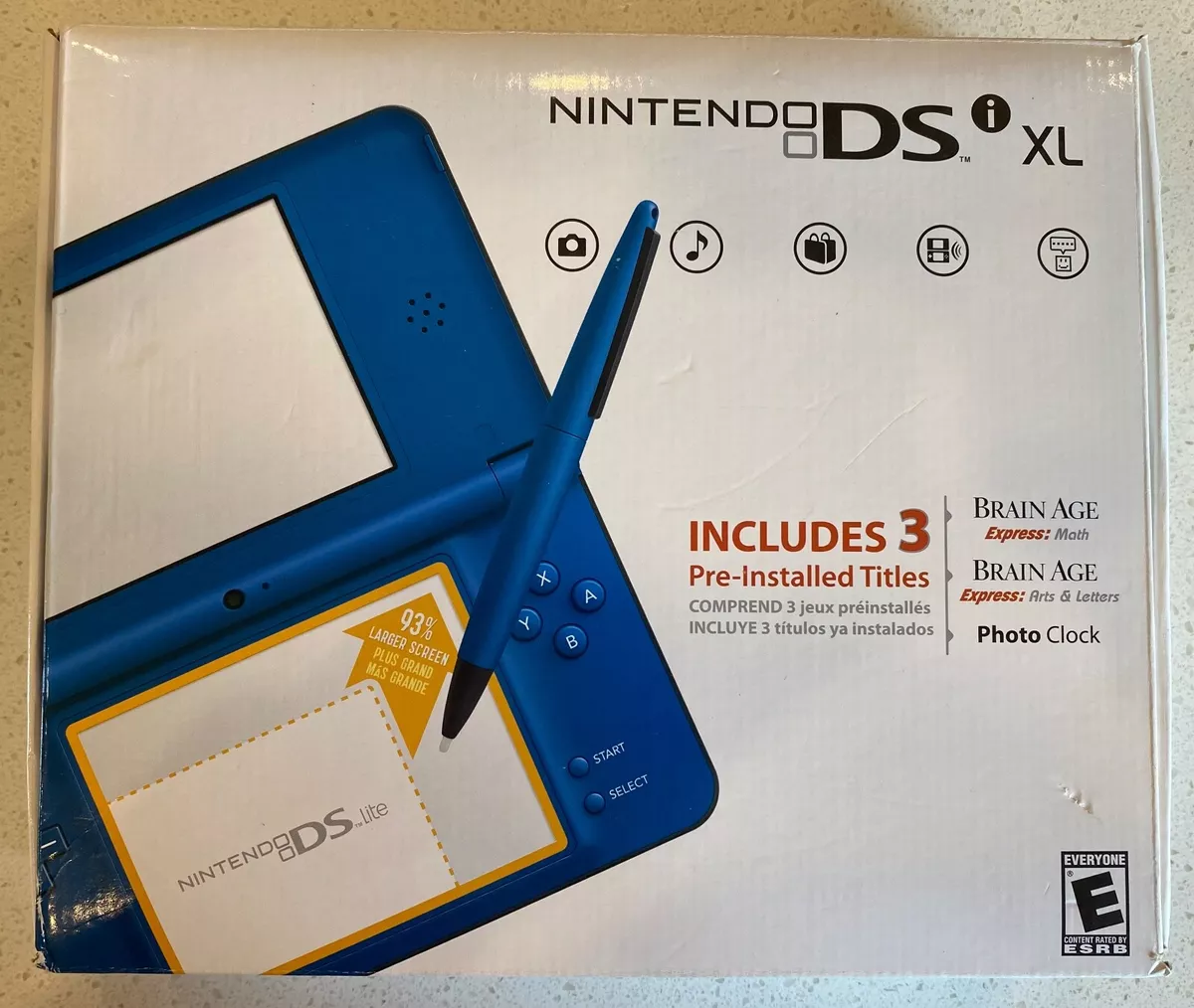 Best Buy: Nintendo Nintendo DSi XL (Midnight Blue) with Mario vs