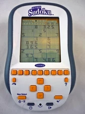 Sudoku Big Screen Handheld Electronic Game Radica with Stylus Pen - Tested!