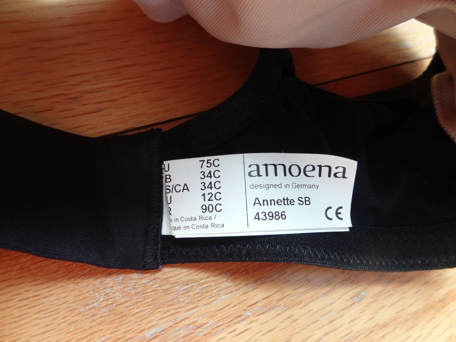 Amoena Women's Bliss Underwire Mastectomy Bra - Soft, Supportive & Adjustable