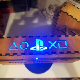 PlayStation 2 PS2 Console Custom Light Display Video Game Decor 16color w/remote