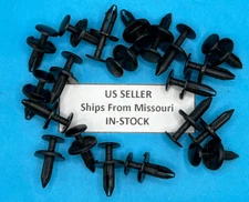 (Pack of 20) Push In Retainer Clip Flare Wheel Opening Molding for GM 15149708