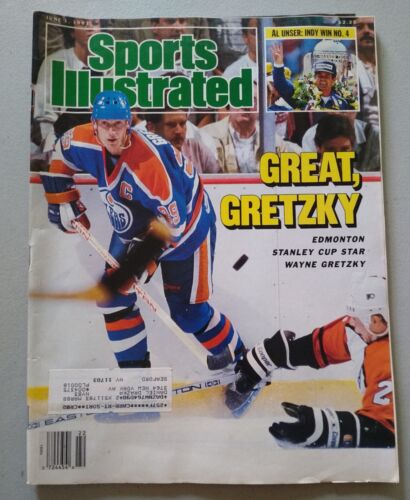 Wayne Gretzky Sports Illustrated 1 de junio de 1987 usado - Imagen 1 de 2