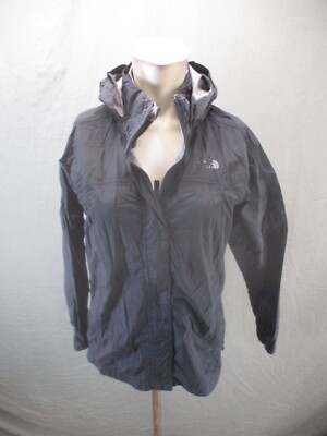 【YOURNUS】Fel Collar Windbreaker The North Face Size XL(18) Girl 100% Nylon Full Zip Stand