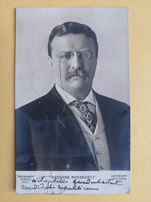 CPA Portrait von Theodor Roosevelt Mann US-POLITIK Wahl 1904