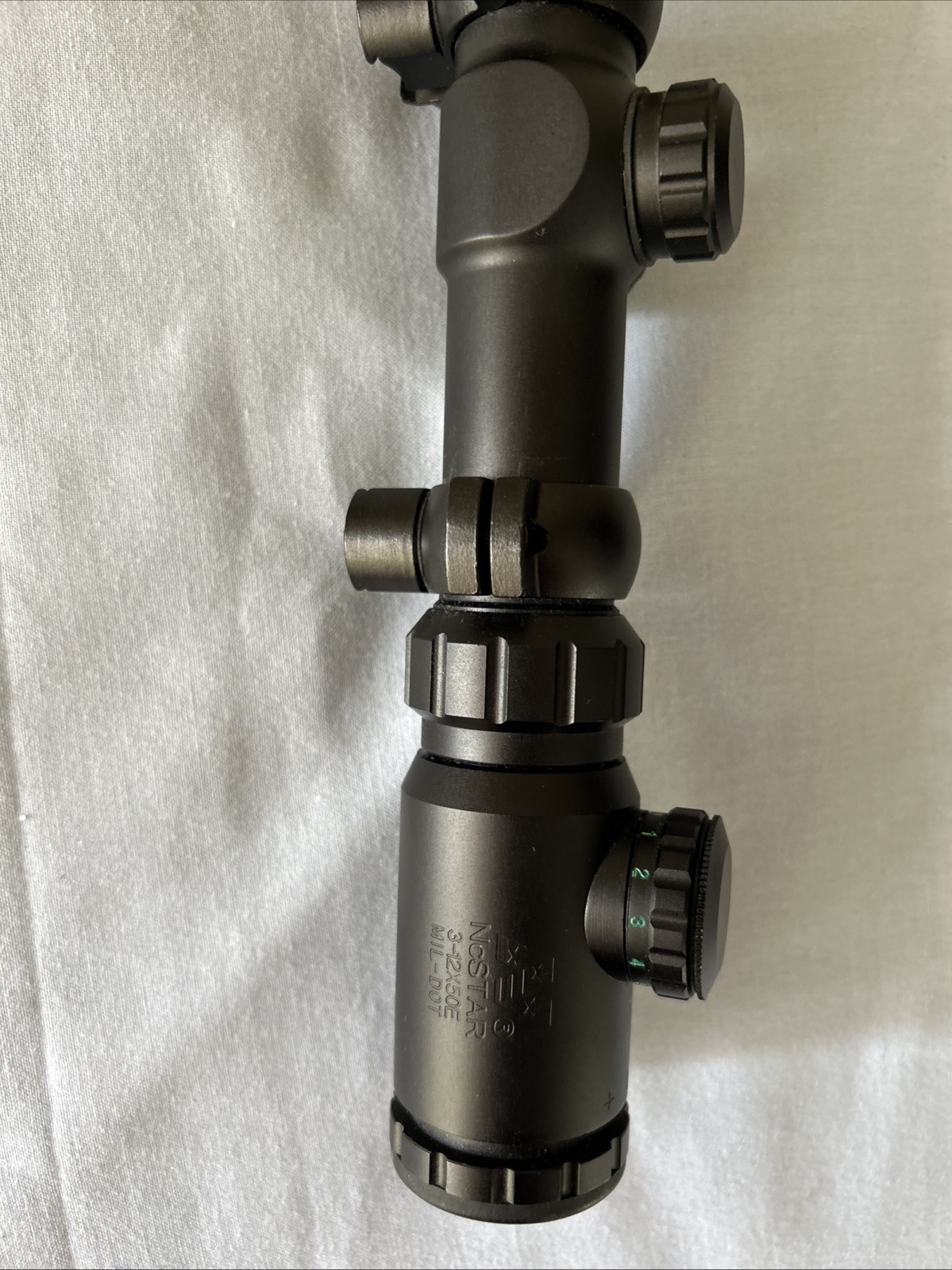 NcSTAR 3-12X50 E RIFLE SCOPE WITH SUNSHADE