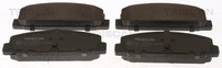 Triscan Bremsbelagsatz Scheibenbremse 8110 50002 FüR Mazda 323 6 BJ Sport GH GG