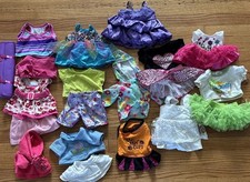 Girls Build a Bear Clothing Lot outfits Dresses, Jackets Yoga Mat Most BAB