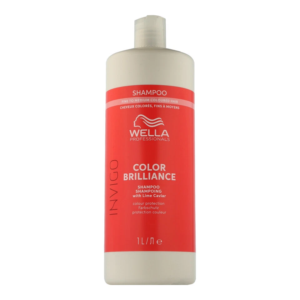 Wella Professionals Invigo Col Brilliance - Shampoo Fine-Normal Hair 1000ml
