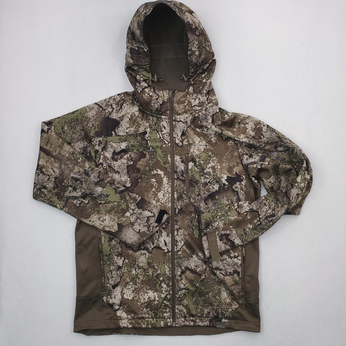TrueTimber Tekari Jacket Mens Medium XRC Camo Honeycomb Grid