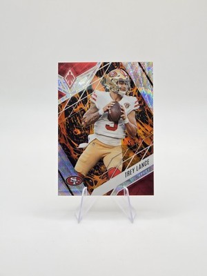 Trey Lance 2022 Panini Phoenix Lava SP #/175 #56
