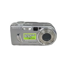 Sony Cybershot DSC-P10 5.0MP Digital Camera Untested For Parts Needs A Charger
