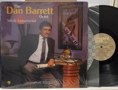 DAN BARRETT OCTET Strictly Instrumental NM CONCORD JAZZ LP shrink KEN PEPLOWSKI