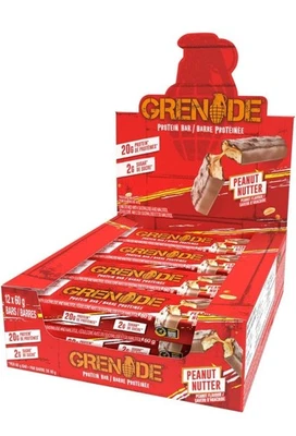 Grenade CARB KILLA BAR Peanut Nutter 12x60gm Bbe: Mar 25