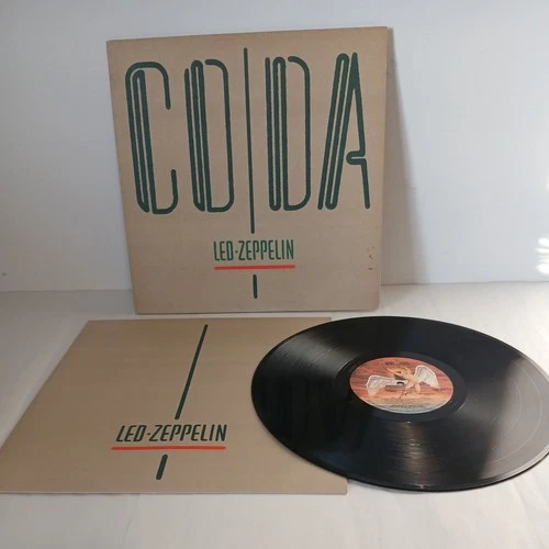 Led Zeppelin~CODA LP~ 82 SWAN SONG~90051-1~SRC PRESS