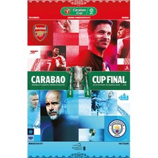 CARABAO LEAGUE CUP FINAL 2026 Manchester City v Arsenal - IN STOCK NOW!!!