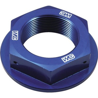 Works Connection - 24-360 - Steering Stem Nut, Blue