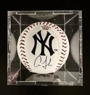 ⚾️ Aaron Judge Signed New York Yankees Logo Baseball COA
