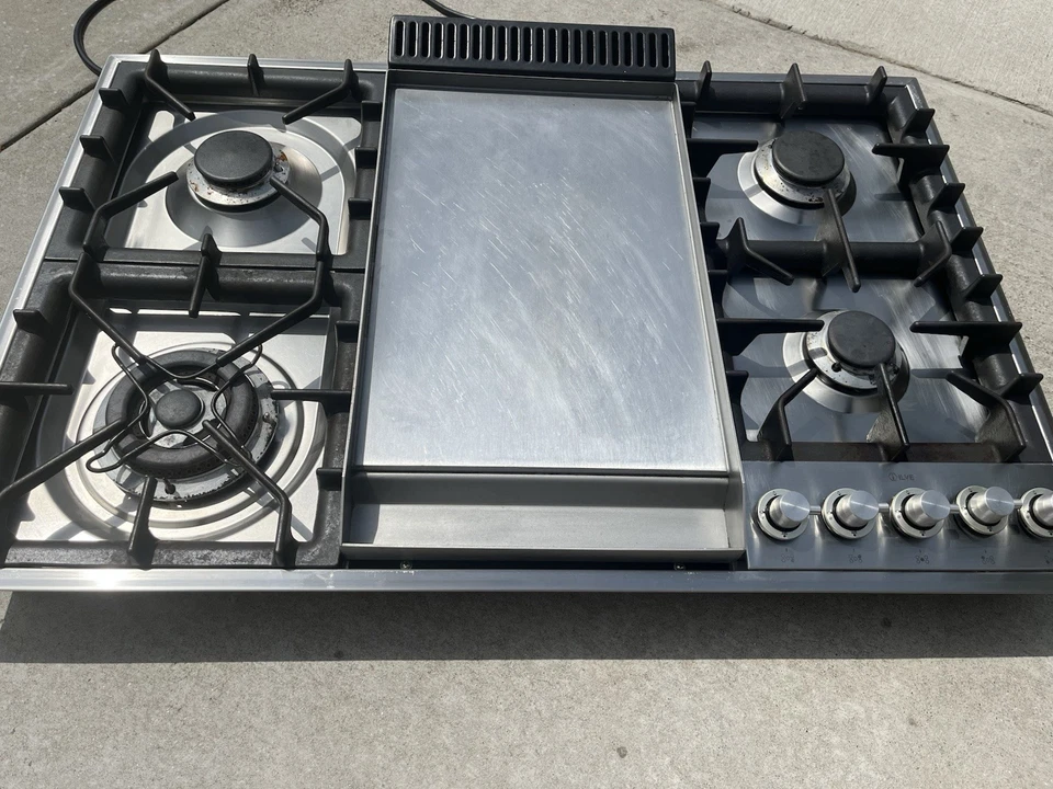 ILVE Professional Plus Stainless Steel Gas Cooktop 90cm/36 Inches 4 Burners - Image 2 of 4