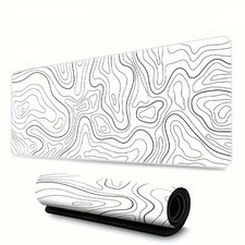 Large Extended Gaming Mouse Pad Desk Mat Non Slip Rubber Base Stitched Edges