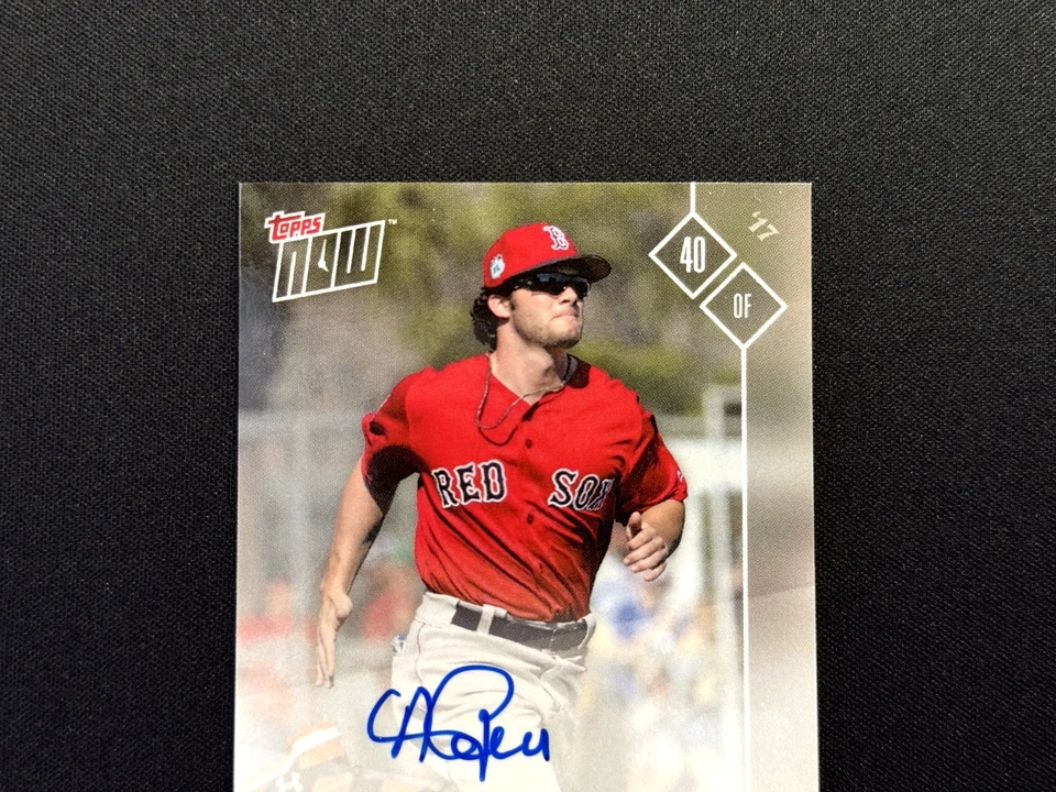 Andrew Benintendi 2017 Topps Now Opening Day Boston Red Sox autograph auto RC - Image 4 of 4