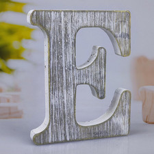 8 Inch Wood Letters Unfinished Rustic Wood Letters for Wall Decor Decorative Sta