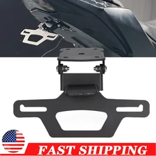 LED Foldable Fender Eliminator License Plate Holder For KAWASAKI Z650 2017-2025
