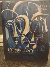 Criminology Theories Patterns  - Great Condit...