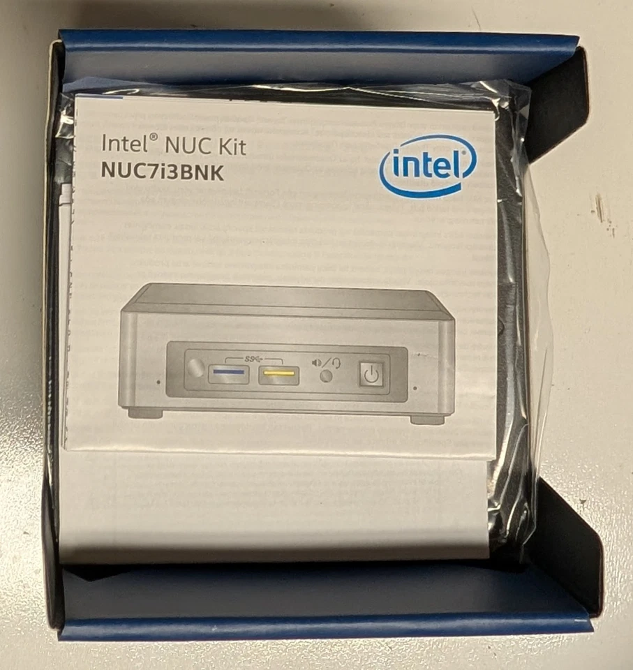 Intel NUC NUC7i3BNK 7th Gen Core i3 8GB Mini PC Desktop Kit New in Box - Image 3 of 4
