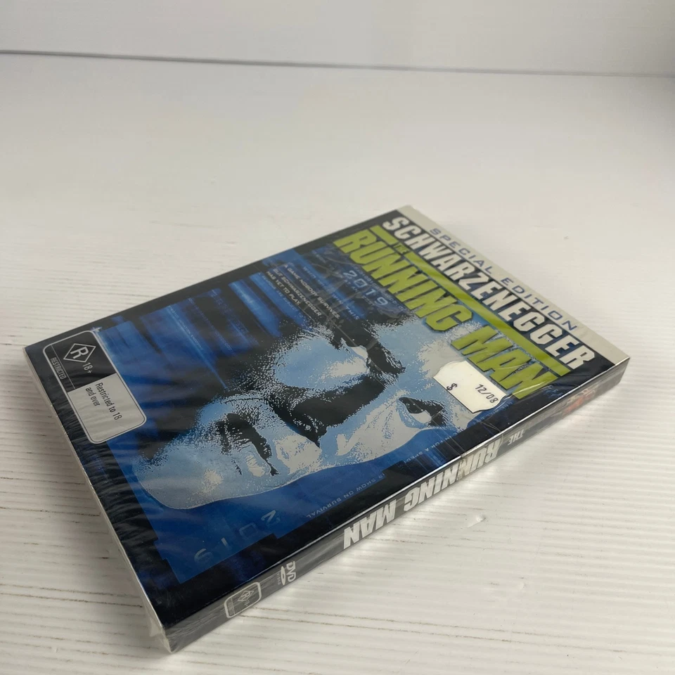 The Running Man (1987) New & Sealed (Region 4) Arnold Schwarzenegger - Image 2 of 4