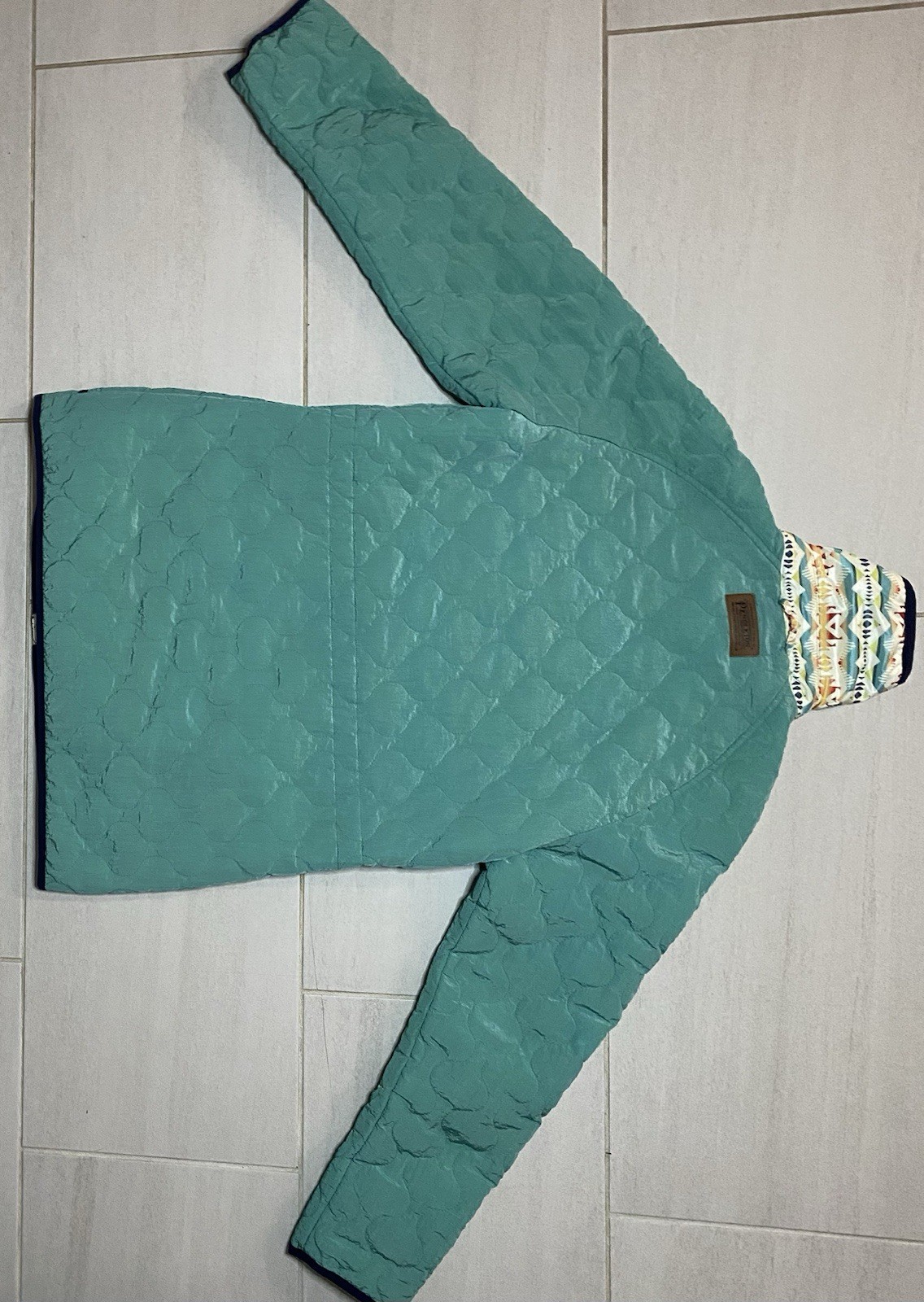 Pendleton Reversible Jacket Lightweight Quilted A… - image 11