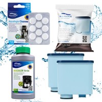 Wasserfilter Philips Saeco CA6903 Al-Clean Ersatz + Entkalker 250Ml Set Kaffee