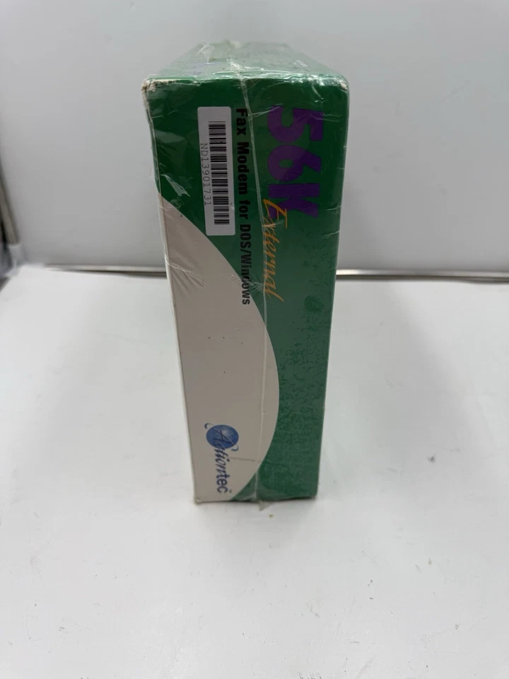 Actiontec 56K External DATA/FAX MODEM DOS WINDOWS V9.0 Standard Factory Sealed - Image 2 of 4