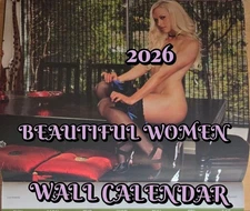 2026 CALENDAR WOMEN-ARTISTIC NUDES WALL CALENDAR