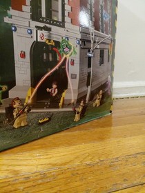 LEGO 75827 Ghostbusters Firehouse Headquarters New In Crushed Box Sealed RETIRED