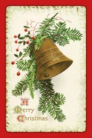 Holzschild 30X20 Cm Christmas Glocke Winter Deko Geschenk Holz Schild