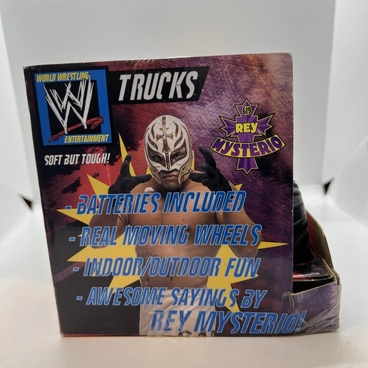 WWE Trucks Rey Mysterio Jr Electronic Talking Truck 2006 Wrestling Toy Works