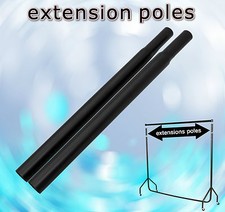 EXTENSION POLES FOR GARMENT CLOTHES RAIL