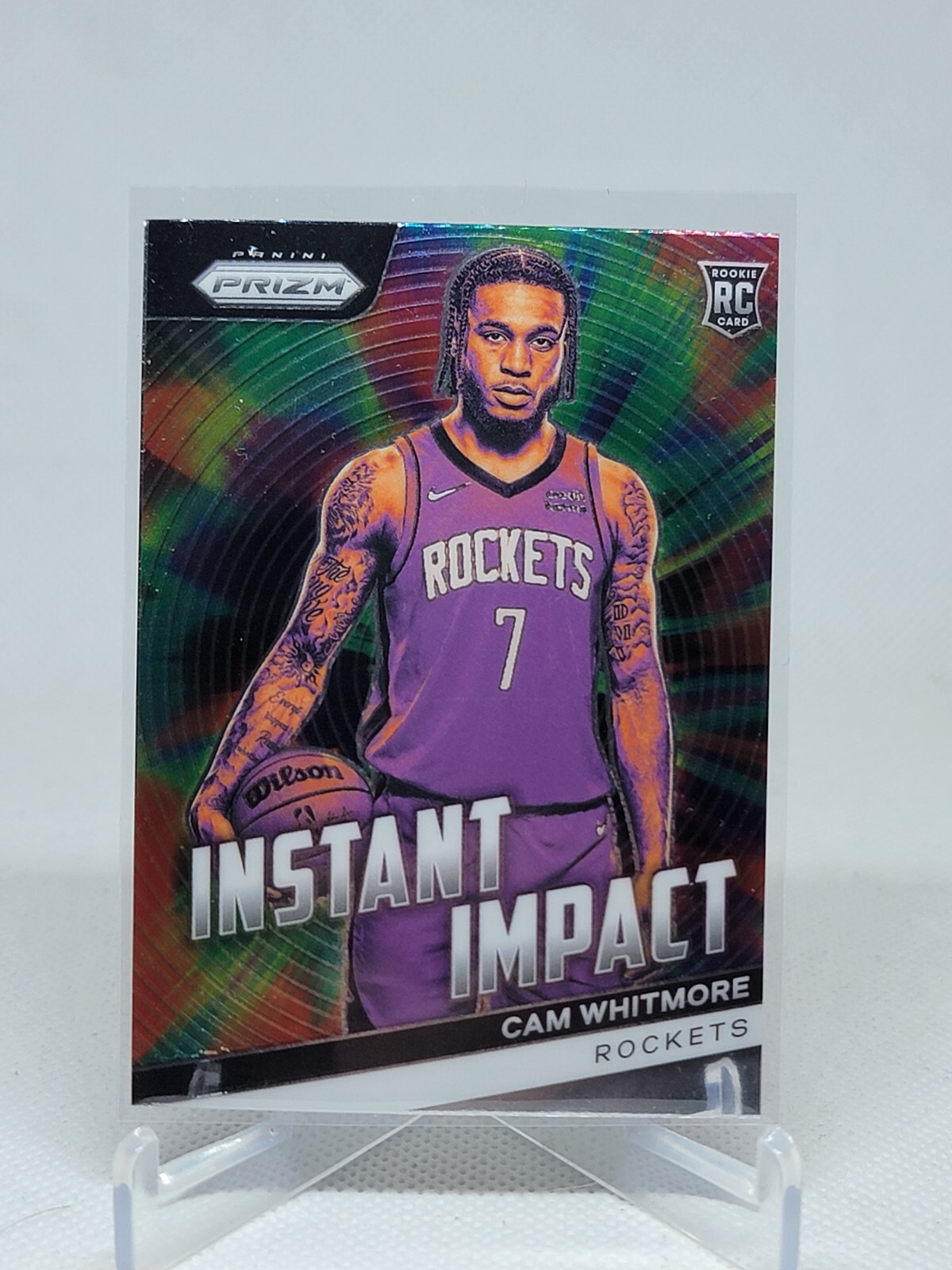 2023-24 Panini Prizm #7 Cam Whitmore Instant Impact E9D