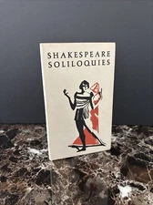 William Shakespeare Soliloquies & Speeches Plays (Hardcover 1960) Peter Pauper 