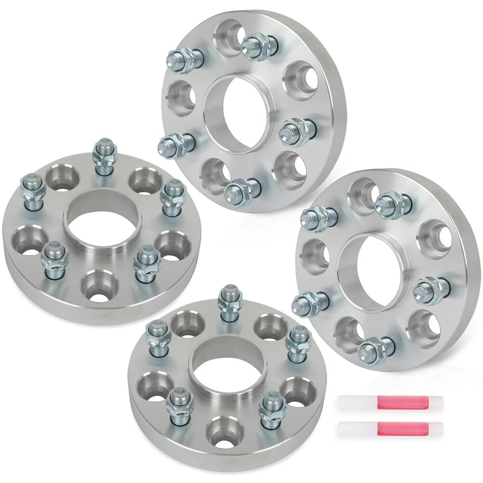 4Pcs 1" 5x120 Hub Centric Wheel Spacers For Honda Ridgeline Odyssey Pilot Civic Foto 3 de 4
