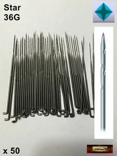 M00773x50 MOREZMORE Bulk 50 Felting Needles 36G MEDIUM STAR for Dry Needle Felt