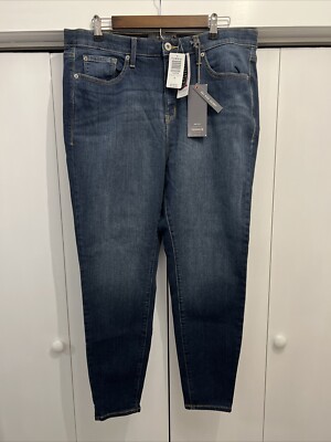 NEW, NWT Torrid Sky High Skinny Jean Premium Stretch Dark Wash 20R, $75 MSRP