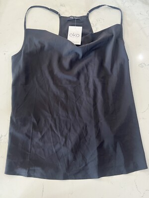 KLD Adjustable Strap Black Cami Size Medium MSRP $95