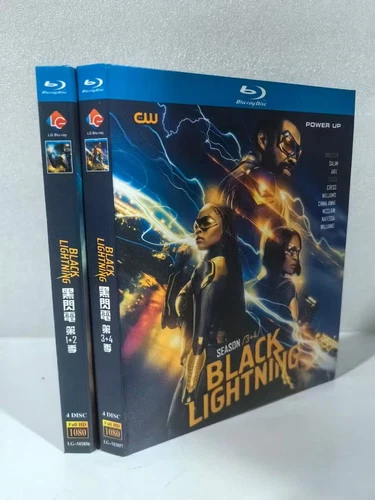 Black Lightning Season 1-4 (2018)   8-Discs 1080P All Region Free Boxed