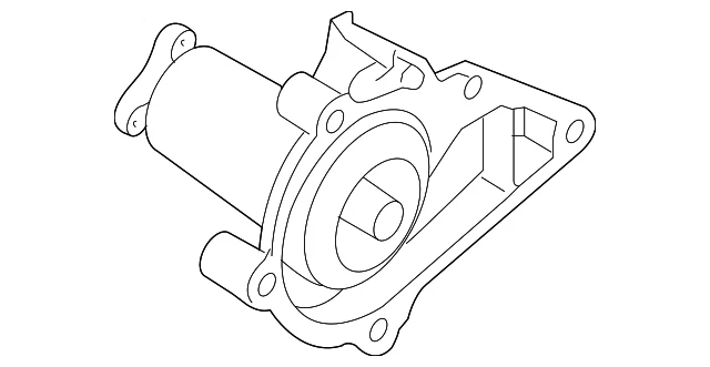 Genuine Hyundai Water Pump 25100-26902